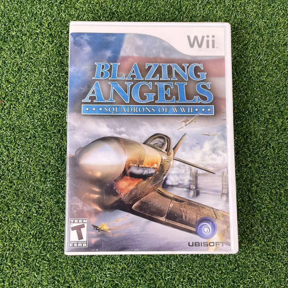 Blazing Angels: Squadrons of WWII Nintendo Wii 2007 Complete